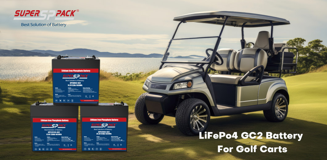 LiFePo4 GC2 Battery For Golf Carts