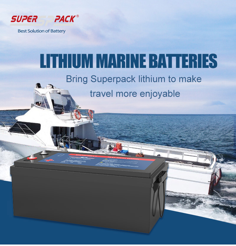Superpack Lithium Marine Batteries