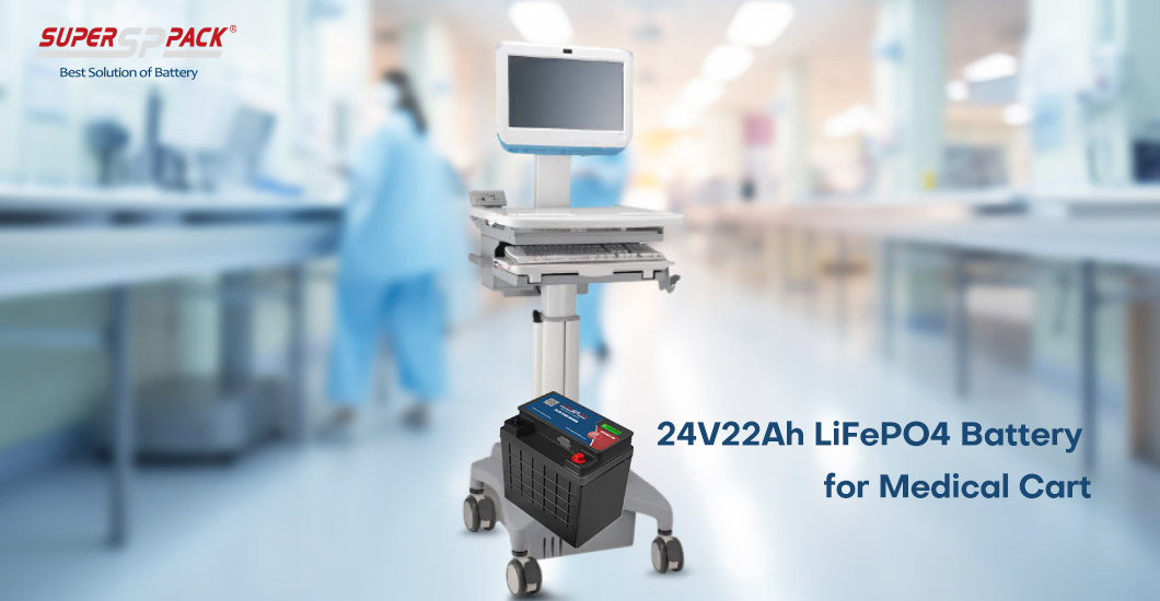 LiFePO4 Battery for Medical Cart