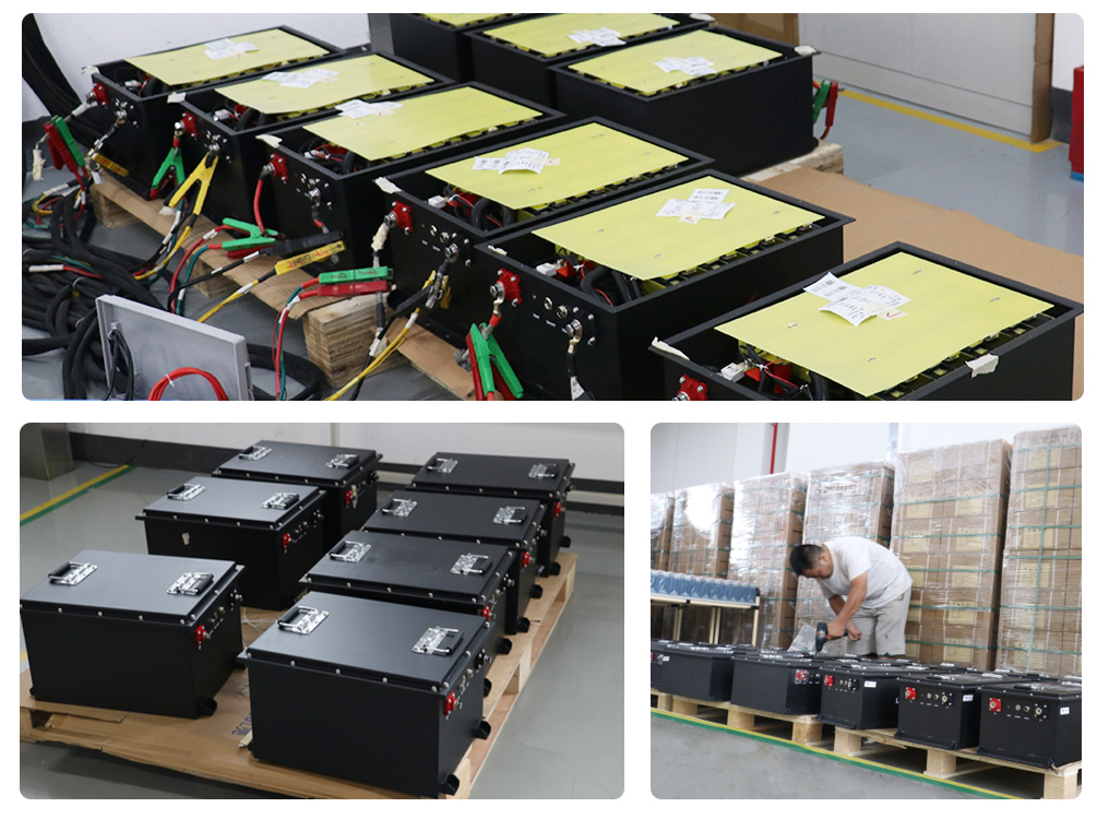 Golf cart battery Production line