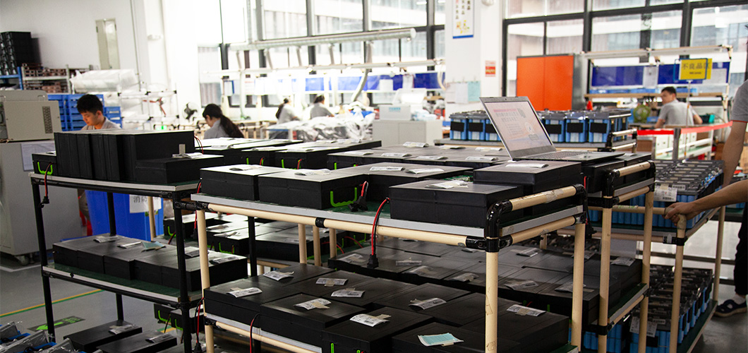 E-Motorcycle battery production line