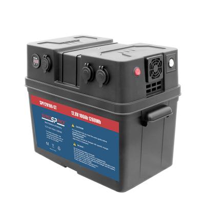 v100 lead acid replacement battery with USB