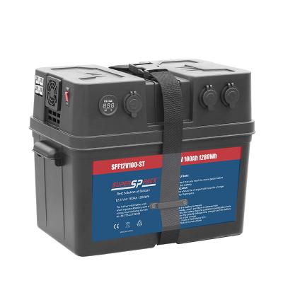 v100 lead acid replacement battery with USB